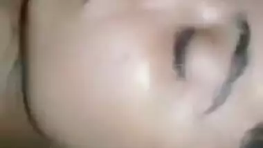 Hot Indian XXX female is naked but man touches her body with his sex tool