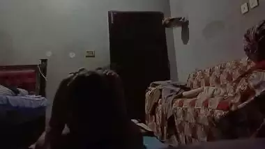 Desi Bhabhi has XXX sex with the loved man in her dirty dorm room