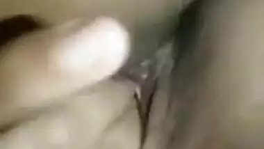 Sexy Indian girl doesn't feel shy to expose her XXX opening and rub it