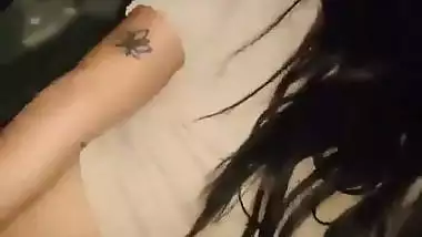 Outdoor sex mms of a Delhi girl sucking dick in a car