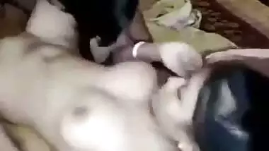 Social media influencer and his GF’s hot desi porn