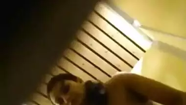 Worker set era to spy on Desi mom getting naked in the cabin