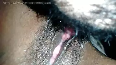 penetrating her clit and she cum lot