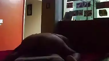 College guy enjoys hardcore sex with his big boobs maid