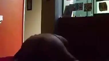 College lad enjoys hardcore sex with his large scoops maid