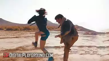 DIGITAL PLAYGROUND - Romi Rain Shows Off Her Huge Tits In Public And Gets Pounded By Keiran Lee