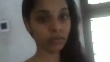 Desi woman caresses her XXX body focusing on sex boobs and hole