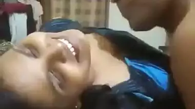 So Hot Married Wife while Having Fun with Another Man infront of Her Hubby