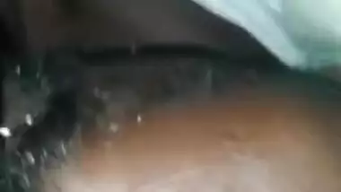 Desi housewife bares nipple but mustachioed guy licks it in XXX video