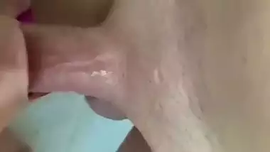Latin milf spying on her stepson as he jerks off and wants to cum in his mouth