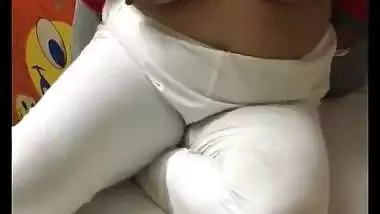 bengali wife huge boobs playing by hubbys friend and hubby recording