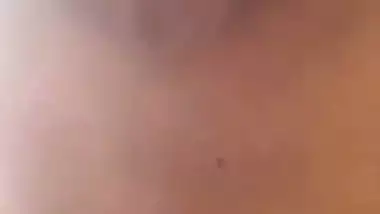 Girlfriend nude romance and boob sucking by lover