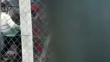 Fresh Desi mms sex leaked online, Paki cheating wife outdoor fuck with lover