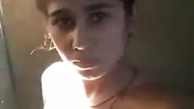 Desi Teen nude selfie movie scene on web camera for her lover