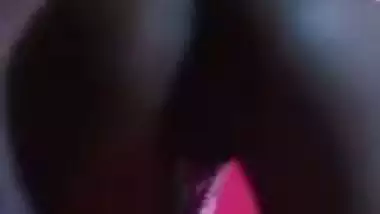 Village chick hikes up dress to reveal her XXX ass and pussy online