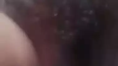 Mallu aunty showing hairy pussy to Facebook friend