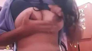 Indian nude girl exposes her big boobs on camera