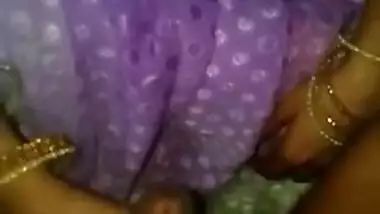 Indian babe wanks cameraman's sex stick and takes her XXX tits to light