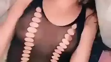 A sexy girl fucks like a whore in a Bangladeshi bf video