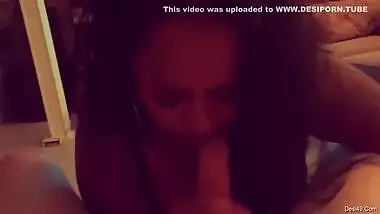 Today Exclusive- Horny Nri Girl Showing Her Big Boobs And Blowjob Part 4