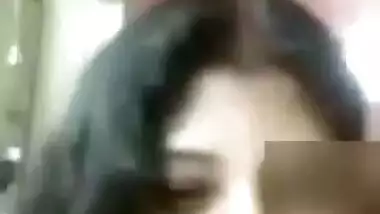 Chubby desi married aunt boobs and tits show in video call leaked by lover guy