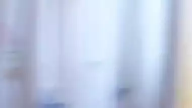 Chick bares her tiny sex breasts to her XXX Indian admirer with a camera