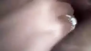 Camera is on so Indian girl willingly lays XXX tits open close-up