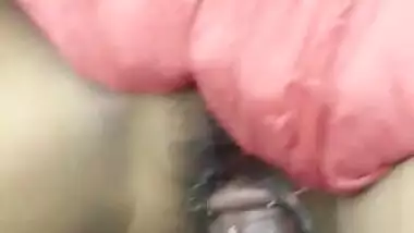 Fresh Desi pussy drilled with big dick outdoors