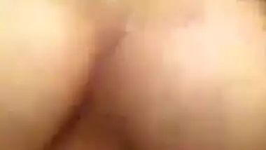 Cute Desi beauty large love bubbles twat show for bf selfie movie scene