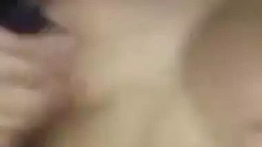 Easy Desi sex girl shakes small butt cheeks and perky boobs on camera