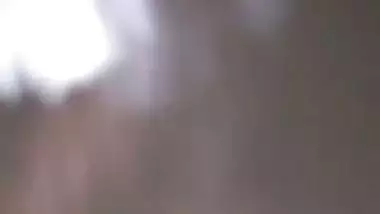 Punjaban gives an Indian blowjob with a condom on