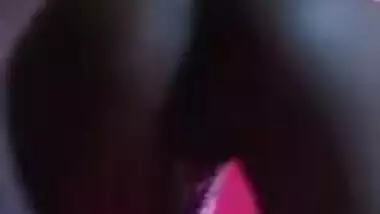 Village chick hikes up dress to reveal her XXX ass and pussy online