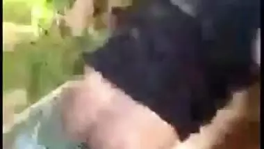 Hubby finally caught wife fuck with lover outdoor in jungle , Desi XXX mms