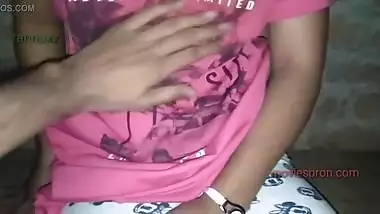 Teacher fucks hairy pussy of Desi coed in point of view XXX video