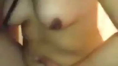 Indian nude girl enjoys riding on her lover’s hard dick