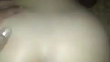 Desi wife with bubble XXX booty gets her pussy nailed in doggy style