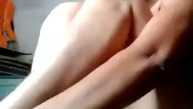 Hot Dehati Desi performs hot XXX striptease in front of the camera
