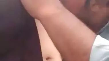 Village XXX girl’s tits captured on camera and licked by older Desi man