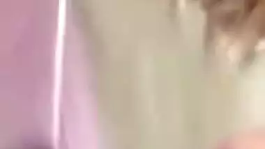 Fat village MILF makes sexy XXX video of her big Desi tits and cunt