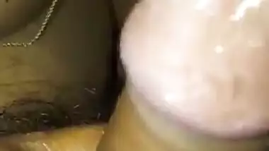 Desi wife oil massage hubby’s cock and ball with Sucking video part 2