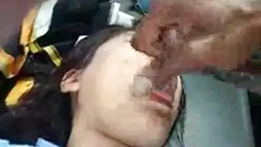 Indian didn't want nut in her face so I shoved it down her mouth..... add my Instagram fatzchargedup74