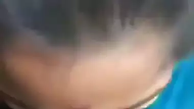 Chennai lady gives a Tamil blowjob to her Devar